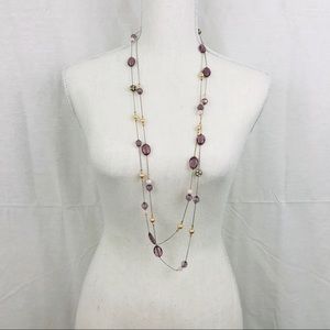Ann Taylor jewel tones necklace